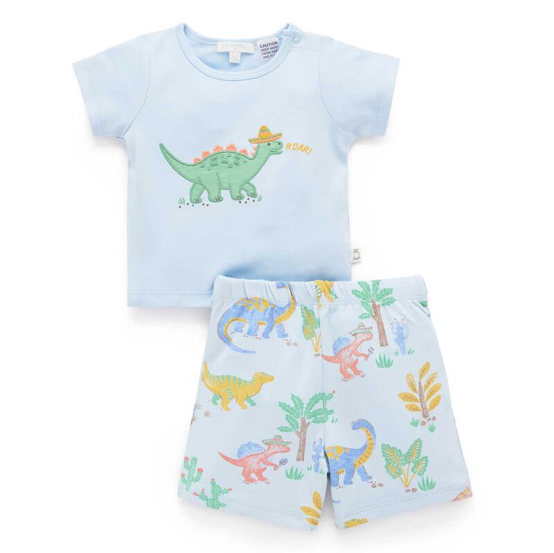 Purebaby Short PJ Set image number 0